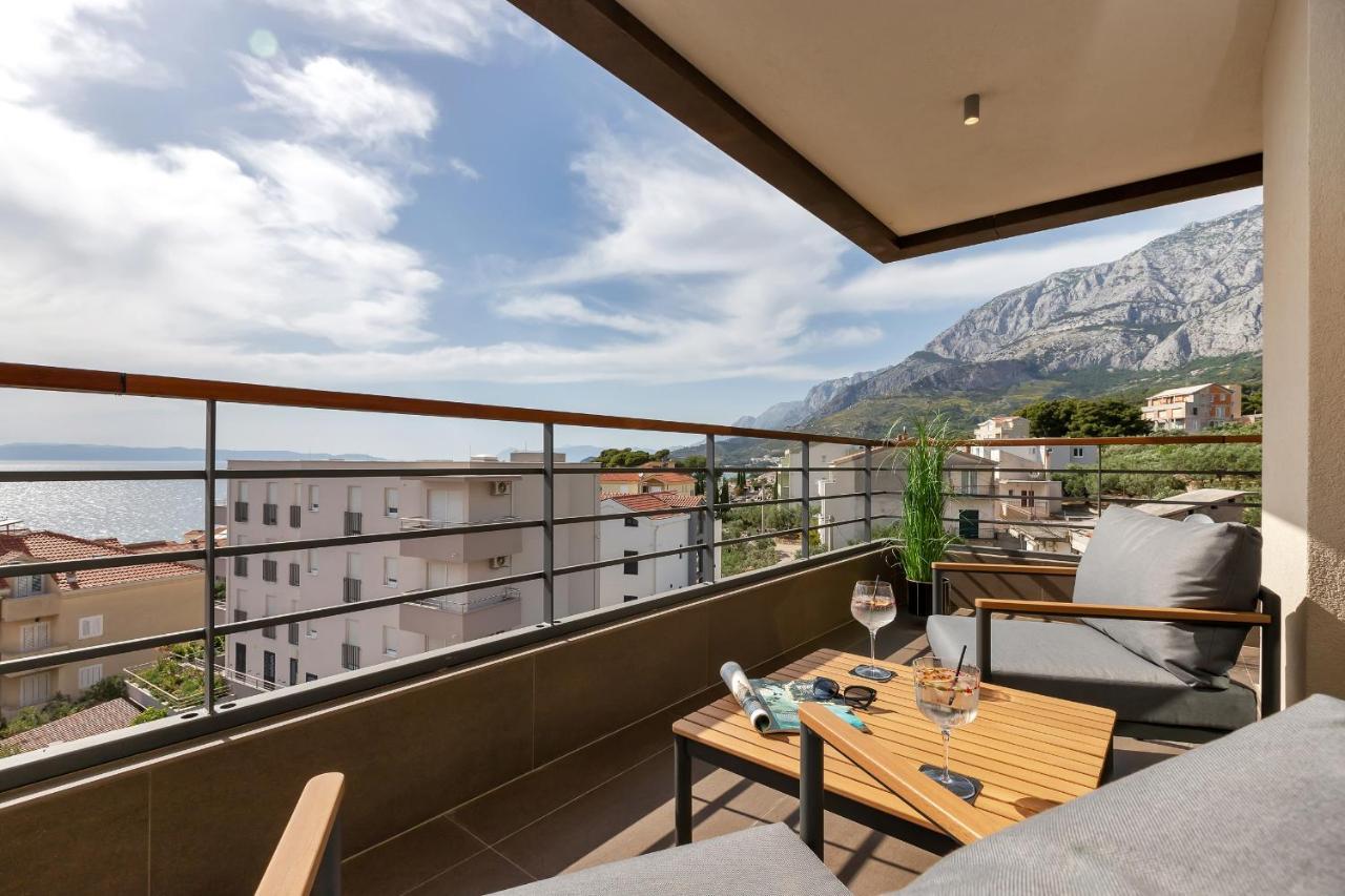 5-6 Luxury Apartments L&L Tucepi - 100M From The Beach - Makarska Exklusiv Kültér fotó