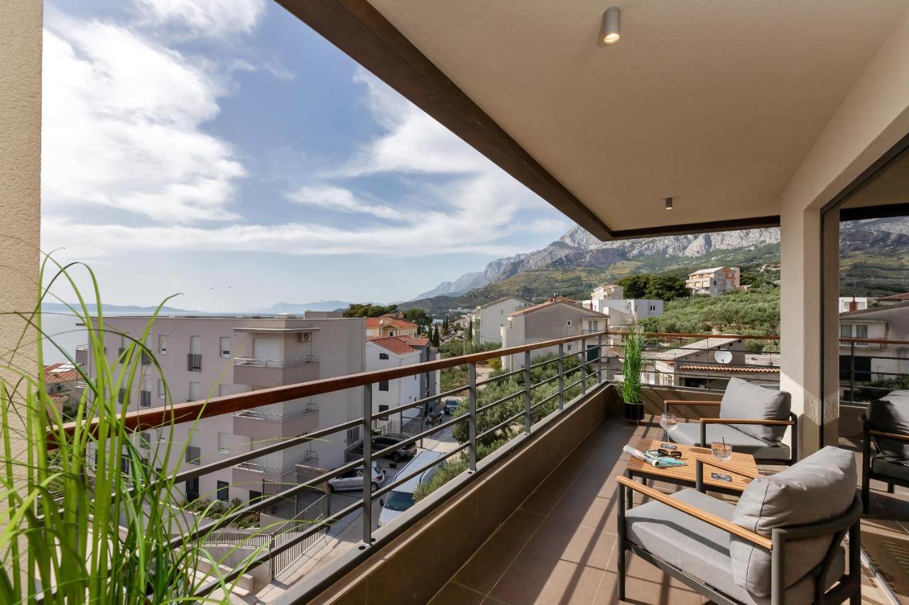 5-6 Luxury Apartments L&L Tucepi - 100M From The Beach - Makarska Exklusiv Kültér fotó
