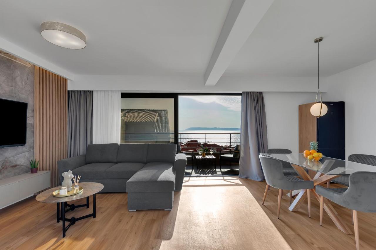 5-6 Luxury Apartments L&L Tucepi - 100M From The Beach - Makarska Exklusiv Kültér fotó