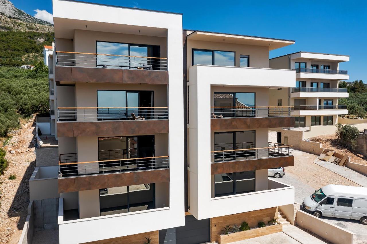 5-6 Luxury Apartments L&L Tucepi - 100M From The Beach - Makarska Exklusiv Kültér fotó